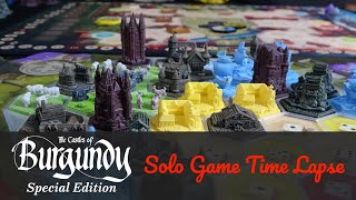 Castles of Burgundy Special Edition Solo in Less than 1 Minute (Board Game Time Lapse)