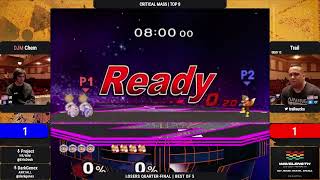 Critical Mass SSBM - DJM | Chem (Fox) vs. Trail (Ice Climbers) - Melee LQF