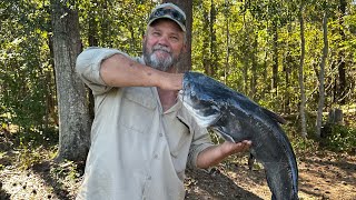 Tim and my brother, Frog went fishing.