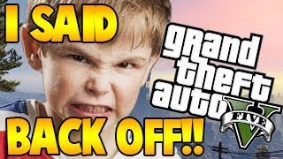 LITTLE KID TROLLED IN GTA ONLINE! (GTA 5 Funny Trolling)