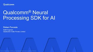 Neural Processing SDK Installation on Qualcomm Innovators Development Kit