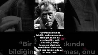 Atasözleri ve Şiirler Charles Bukowski | 1 #shorts