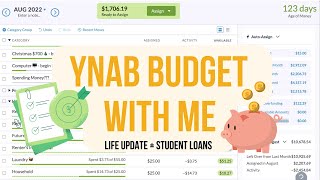 Where have I been + will my student loans be canceled? | YNAB Budget With Me