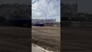 Betty Blu 2nd place run at oswego county fair truck pulls 7/4/24