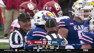 NCAAMF Oklahoma Sooners vs Kansas Jayhawks FULL GAME PART 2 - 28.10.2023