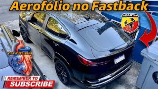 Instalei um aerofólio no Fiat Fastback Limited by Abarth!