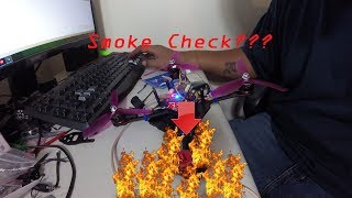 Motor goes up in smoke! Bad ESC - Emax Red  Bottom Rebuild - Maiden