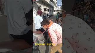 Fresh bites famous street food kulhad pizza and in jalandhar viral couple🔥