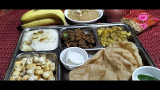 Navratri Kanya Puja Thali | Kanchaki Thali | Navratri Ashtami Prasad | Navratri Thali | Kanjak Thali