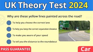 Car Theory Test 2024 licensed by dvsa | UK Theory Test 2024