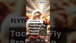 Get Rid of Flies from Poultry Farms #poultry #farmer #flytrap #solution