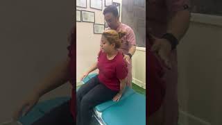 Chiropractic Adjustment For Heavy Thoracic Spine Pain #trends #feed #feedshorts