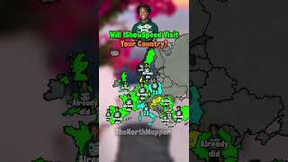 Will IShowSpeed Visit Your Country #europe #map #geography #mapping #history #viral #edit #flag