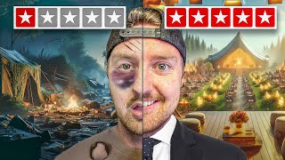 1-Star vs 5-Star Camping