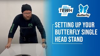 Setting up your Butterfly Single Head stand