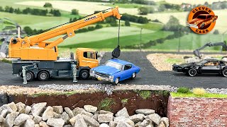 Diecast Model Cars Accident 1/64 scale Diorama [Stop Motion]