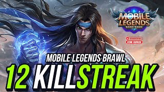 Badang 12 Kill Streak! | Mobile Legends Brawl | Hero Fighter Ganas!