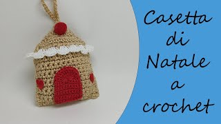 Casetta di Natale a crochet