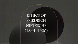 Nietzsche's Ethics