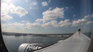 Landing in Sydney International Airport