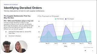 Debottlenecking the Supply Chain With Data