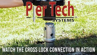 Helical Pier Cross Lock Connection