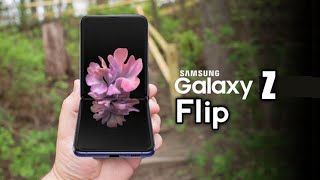 Samsung Galaxy z Filp Foldable Phone Offical Look