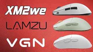 Lamzu Atlantis vs VGN Dragonfly vs XM2we