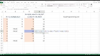 Easy Excel - Conditional Logic - The IF function (25)