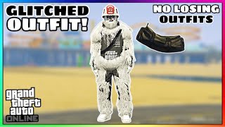 How To Make Glitched Yeti (Abominable Snowman) Outfit (GTA Online)