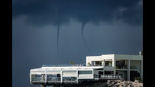 WTF is this? Tornado Close to Maho Beac