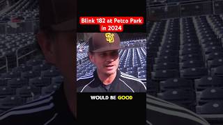 😍 Blink 182 at Petco Park 2024. Tom told us this would happen!! #blink182 #tomdelonge