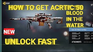 how to get arctic 50 blood in the water in cod mobile/ unlock fast arctic 50 blood in the water