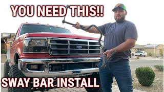 Installing The Sway Bar on my 05+ Axle swapped OBS