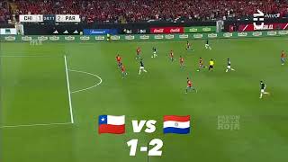 chile 3-2 Paraguay—resumen