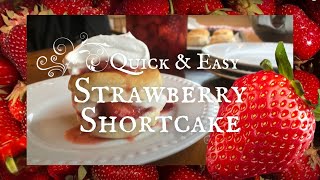 Pillsbury Quick And Easy Strawberry Shortcake