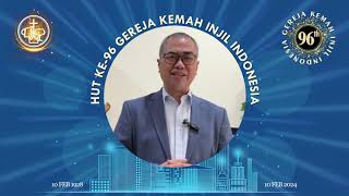 Sambutan Ketua Umum GKII, Pdt. Dr. Daniel Ronda, pada HUT ke-96 Gereja Kemah Injil Indonesia