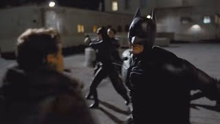 The Christian Bale Rises - Rooftop Fight Scene