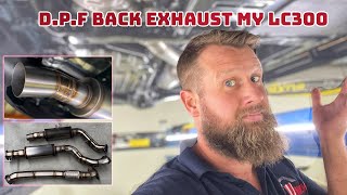 LandCruiser 300 series exhaust note, does it sound any good from the DPF back? LC300 Exhaust!