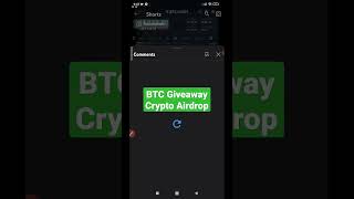 Daily bitcoin giveaway N°1 #btc #bitcoin #shorts Crypto Airdrop