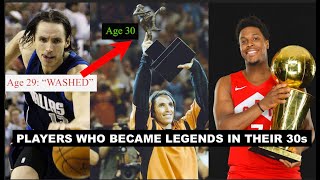 10 NBA Late Bloomers Who Built Hall of Fame Legacies in Their 30s While Nowhere Close In Their 20s