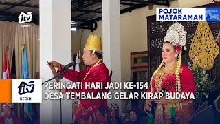 BLITAR - Peringati Hari Jadi Ke-154 Desa Tembalang Gelar Kirap Budaya