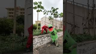 Money Heist And Evil Dinosaurs With Money Heist Bad Guy EP.06 #dinosaur #parkour #moneyheist  #3run