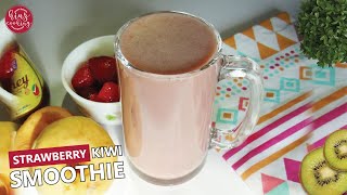 Strawberry Kiwi Smoothie | King Winter Smoothie For Breakfast | Best for Weight Loss