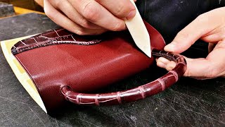 Making A Leather Crossbody Bag- FREE 11min Preview