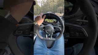 Coolest thing about the Audi TT: no unnecessary screens! #audi #tech #cars