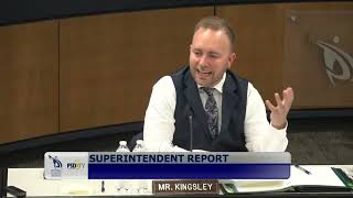 Superintendent Report: April 18, 2023