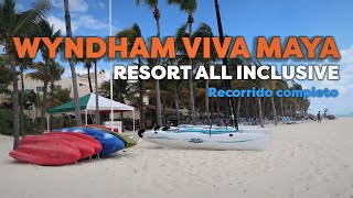 Hotel Viva Maya, Playa del Carmen ALL INCLUSIVE | Recorrido completo