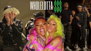 NOHESI & CA$HMAN - WHOLELOTTA$$$ ft.(FEMALE RAP MEGAMIX) Nicki Minaj, Saweetie, and More