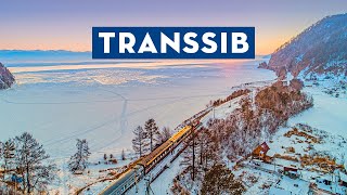 Wintermärchen Transsibirische Eisenbahn